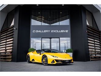 lamborghini huracán evo spyder - 5.2 v10 - giallo inti | dealer o.h. | lift | sensonum
