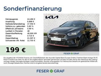 kia pro ceed 1.6t dct7 gt navi komfort klima uvm.