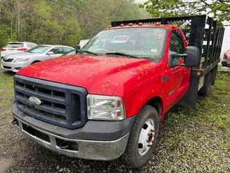 2007 ford supr duty f350*stake body*drw*90k mi!!turbo diesel*good cond