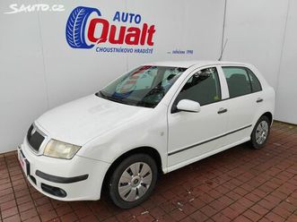 škoda fabia 1.2 htp klima, závěs, serviska