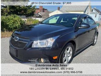 2014 chevrolet cruze 1lt auto 4dr sedan 44021 miles, low miles!!!!