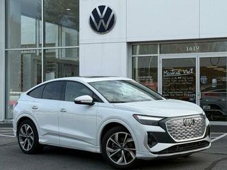 used 2024 audi q4 e-tron 55 quattro premium