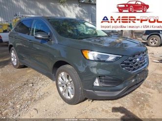 ford edge 2023r., titanium, 2l, od ubezpieczalni 2.0 benzyna 253km