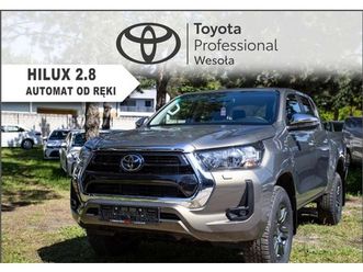 toyota hilux active automat wyprzedaz 2024 hak 2.8 diesel 204km