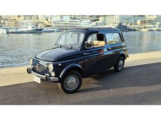 autobianchi – fiat 500 giardiniera 1970, etat rare a vendre