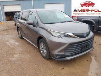 toyota sienna le 2021 2.5l 2.5 hybryda 189km