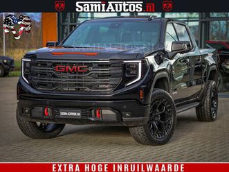gmc sierra - at4 6.2 v8 4x4 | virtual cockpit | hud | bom vol | dc | ram dealer nederland | dubbele cab