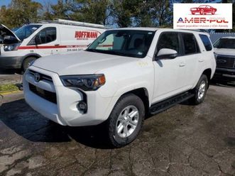 toyota 4-runner 2021, 4.0l, 4x4, sr5 premium, po gradobiciu 4.0 benzyna