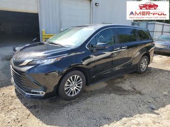 toyota sienna 2022, 2.5l, 4x4, xle, od ubezpieczalni