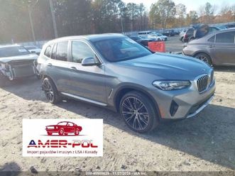 bmw x3 2024, 2.0l, sdrive30i 2.0 benzyna 248km