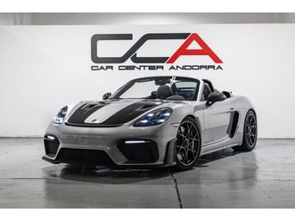 porsche 718 spyder rs weissach 500cv a andorra la vella