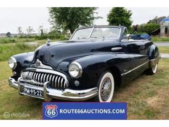 buick super eight cabriolet | 1947 | route 66 auctions — oldtimers — marktplaats