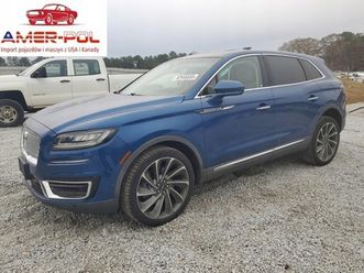 lincoln nautilus reserve 2020 2.7l 2.7 benzyna 335km