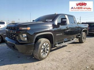 chevrolet silverado 2022, 6.4l, 4x4, k2500 custom, od ubezpieczalni 6.4