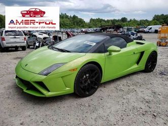 lamborghini gallardo 2013 r., 5,2l 4x4 spyder 5.2 benzyna 560km