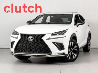 2019 lexus nx 300 f sport 1 w/bluetooth, cruise control, rearvie