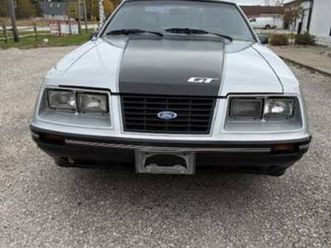 1984 mustang gt 5.0 foxbody