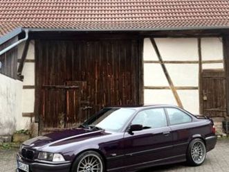 bmw verkaufe bmw e36 coupé 320i (daytona violett)