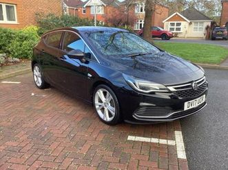 2017 vauxhall astra 1.4t 16v 150 sri vx-line 5dr hatchback petrol manual