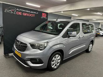 opel combo tour 1.2 turbo l2h1 edition 7p. nl-auto met navigatie, parkeersensoren achter, apple/android carplay