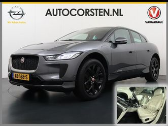 jaguar i-pace ev400 s awd 90kwh leder+memory panoramadak camera meridian®-audio stoelverwarming navi ecc apple carplay android auto cruise control elek.voorstoe