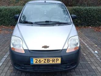 chevrolet matiz 0.8 2008 grijs — chevrolet — marktplaats