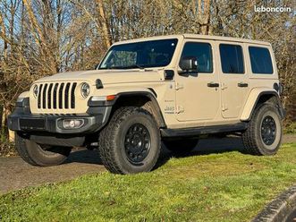 jeep wrangler 4xe hybride 2022 desert storm edition