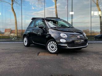 fiat 500c dolcevitan appla carplay,parkeerhulp,half leder