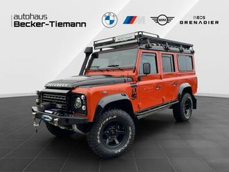 land rover defender 110 adventure winde standheizung