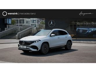 mercedes-benz eqa 250+ business solution amg 71 kwh | panoramaschuifdak | dodehoekassistent | head-up | burmester | winterpakket |