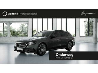 mercedes-benz e-klasse estate 300e sport edition | panoramaschuifdak | head-up | burmester | trekhaak | 360°-camera | mbux superscreen |
