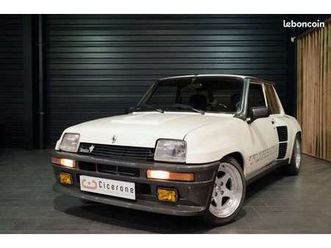 5 turbo 2 – 1984 état exceptionnel historique complet jantes tramont sièges 1 prête à rouler -