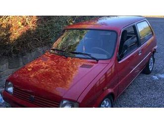 1989 austin metro rouge manuel, 4 vitesses conduite à gau...