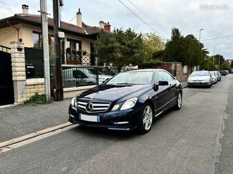 mercedes-benz e 350 cdi blueefficiency coupé (c207) - finition amg - 265cv