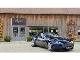 2005 aston martin v8 vantage bleu foncé manuel, 6 vitesse...