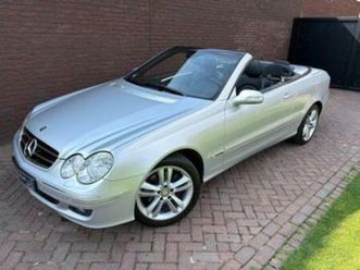 mercedes-benz clk-klasse cabrio 200 k. avantgarde automaat f — mercedes-benz — marktplaats