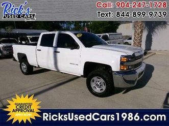 2018 chevrolet silverado 2500hd 4wd crew cab 153.7 work truck