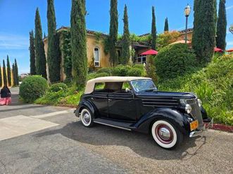 ###1936 ford 4 dr convertable humpback ###