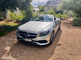 mercedes-benz classe e 200 cabriolet – 2018 – parfait état – entretien 100% mercedes