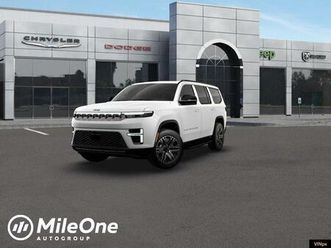 new 2026 jeep grand wagoneer base