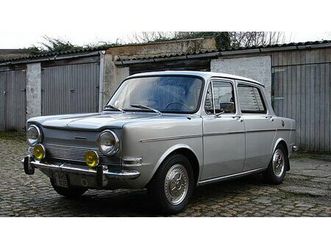 1975 simca 1000 argent manuel, 4 vitesses conduite à gauc...