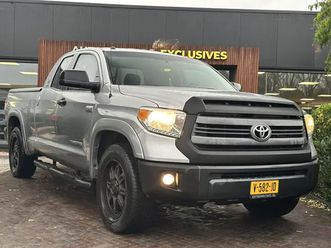 toyota tundra 5.7 v8 double cab luxe leder airco cruise trekhaak 20''lm lpg