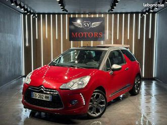 citroën ds3 1.6 sportchic cabriolet