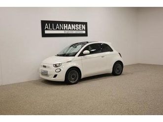 2022 fiat 500 500-e icon hatchback aut 3d 27.000 km kr 128.900