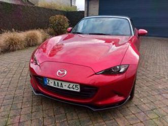 ② mazda mx5 1.5 skyactiv cabrio navi/leder/sportuitlaat — mazda — 2ememain