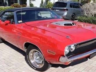 1970 dodge challenger matching 383 n-code, shaker hood, ps, rallye pkg