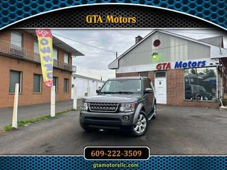 2016 land rover lr4 hse silver edition