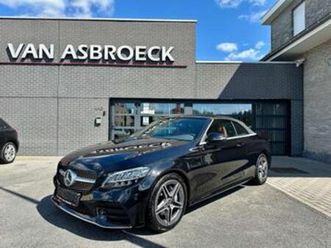 ② mercedes-benz c-klasse 180 c 180 cabrio 9g-tronic amg line p — mercedes-benz — 2ememain