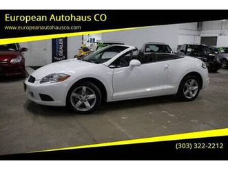 2009 mitsubishi eclipse spyder gs 2dr convertible