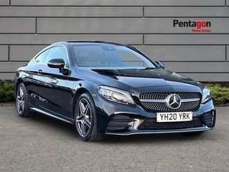 used mercedes-benz c class coupe 2020 1.5 c200 mhev amg line (premium) coupe 2dr petrol g tronic plus euro 6 (s/s) (198 ps)